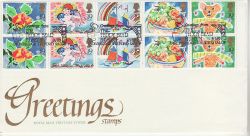 1989-01-31 Greetings Stamps Ironbridge FDC (77403)