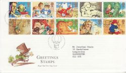 1994-02-01 Greetings Stamps Bureau FDC (77422)