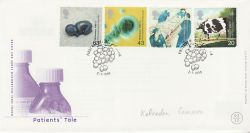 1999-03-02 Patients Tale Stamps Oldham FDC (77434)