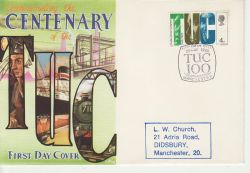 1968-05-29 TUC Centenary Manchester FDC (77471)