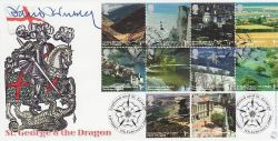 2006-02-07 England Stamps David Dimbleby Signed FDC (77522)