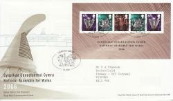2006-03-01 National Assembly for Wales M/S Cardiff FDC (77555)