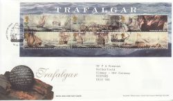 2005-10-18 Trafalgar Stamps M/S Portsmouth FDC (77564)