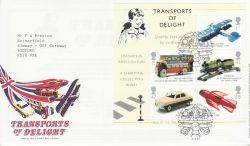 2003-09-18 Transports of Delight M/S Toye FDC (77573)