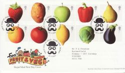 2003-03-25 Fruit and Veg Stamps Pear Tree FDC (77577)