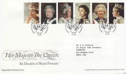 2013-05-30 Royal Portraits Stamps T/House FDC (77618)