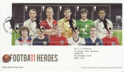 2013-05-09 Football Heros Stamps M/S T/House FDC (77623)