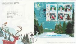 2006-11-07 Christmas Stamps M/S T/House FDC (77648)