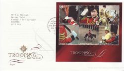 2005-06-07 Trooping The Colour M/S T/House FDC (77660)