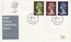 1977-02-02 Definitive High Values Windsor FDC (77695)