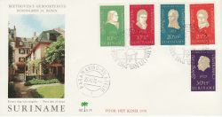 1970-10-25 Suriname Beethoven Stamps FDC (77771)