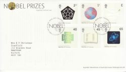 2001-10-02 Nobel Prizes Stamps T/House FDC (77824)