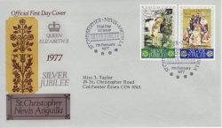 1977-02-07 St Christopher Nevis Anguilla Jubilee FDC (77877)