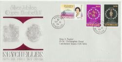 1977-09-05 Seychelles Silver Jubilee Stamps FDC (77882)