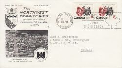 1970-01-27 Canada Northwest Territories Stamps FDC (77911)