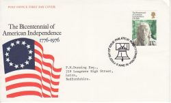 1976-06-02 American Independence Bureau FDC (78023)