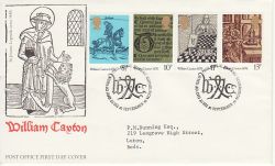 1976-09-29 Caxton Printing BUREAU FDC (78025)
