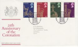 1978-05-31 Coronation Stamps London SW1 FDC (78034)