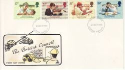 1984-09-25 British Council Stamps Ipswich FDC (78042)