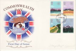 1983-03-09 Commonwealth Day Stamps Ipswich FDC (78047)