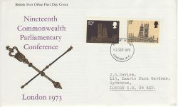 1973-09-12 Parliamentary Conference London WC FDC (78076)
