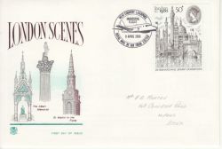 1980-04-09 London Stamp Exhibition RM By Air Exeter FDC (78082)