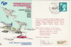 AD24 Farnborough International Flown Signed (78151)