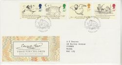1988-09-06 Edward Lear Stamps FDC (78186)