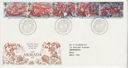 1988-07-19 Armada Stamps Bureau FDC (78208)