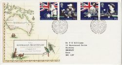 1988-06-21 Australia Bicentenary Stamps Bureau FDC (78215)