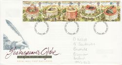 1995-08-08 Shakespeare Stamps Windsor FDC (78246)