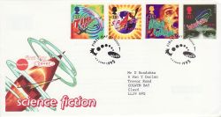 1995-06-06 Science Fiction Stamps Wells FDC (78258)