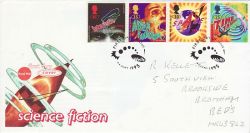 1995-06-06 Science Fiction Stamps Wells FDC (78262)