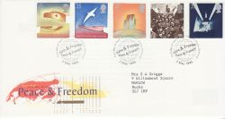 1995-05-02 Peace and Freedom Stamps Bureau FDC (78266)