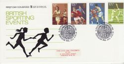 1980-10-10 Sport Stamps STCF Kennington SE11 FDC (78314)
