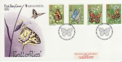 1981-05-13 Butterflies Stamps STCF London SW FDC (78318)