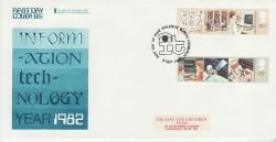 1982-09-08 Technology Stamps STCF Bureau FDC (78329)