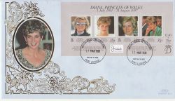 1998-05-17 Princess Diana M/S British Antarctic FDC (78365)