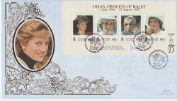 1998-08-31 Princess Diana M/S Pitcarn Islands FDC (78366)