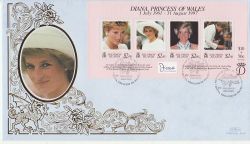 1998-03-31 Princess Diana M/S Solomon Islands FDC (78378)