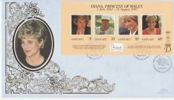1998-03-31 Princess Diana M/S Vanuatu FDC (78385)