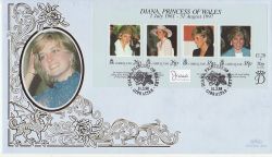 1998-03-31 Princess Diana M/S Gibraltar FDC (78390)