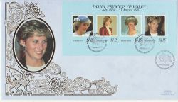 1998-05-18 Princess Diana M/S Barbados FDC (78391)