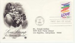 1985-04-17 USA Love Stamp FDC (78437)