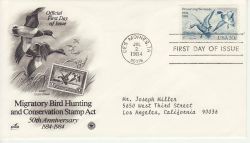 1984-07-02 USA Birds Stamp FDC (78467)