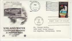 1984-02-06 USA Soil and Water Conservation Stamp FDC (78476)