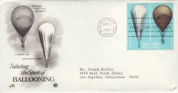 1983-03-31 USA Balloons Stamps FDC (78498)