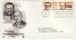 1983-09-21 USA American Inventors Stamps FDC (78499)