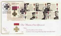 2006-09-21 Victoria Cross Stamps M/S Whitehall FDC (78527)