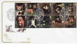2004-09-16 Woodland Animals Stamps Nutgrove FDC (78581)